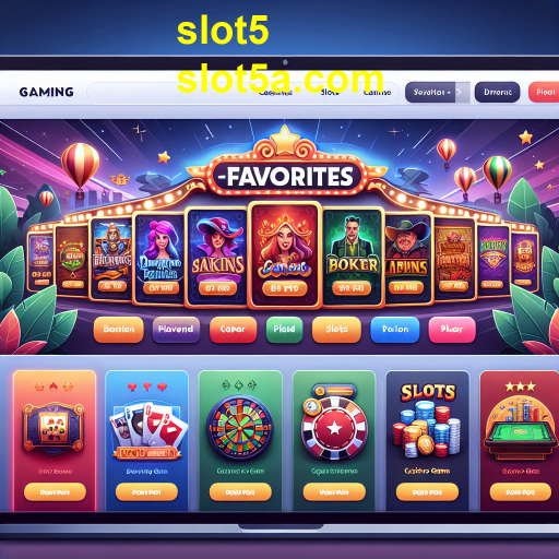 Descubra os Jogos Favoritos no Slot5